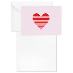 Hallmark Hearts Aplenty Assorted Blank Note Cards, Box Of 24 16 Hallmark Hearts Aplenty Assorted Blank Note Cards, Box Of 24 -Fashion Accessories Store Hearts Aplenty Assorted Blank Note Cards 5STZ5126 06