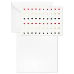 Hallmark Hearts Aplenty Assorted Blank Note Cards, Box Of 24 17 Hallmark Hearts Aplenty Assorted Blank Note Cards, Box Of 24 -Fashion Accessories Store Hearts Aplenty Assorted Blank Note Cards 5STZ5126 07