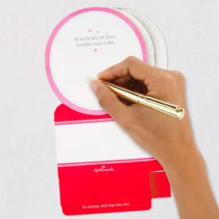 Hallmark All My Love Snow Globe Musical 3D Pop-Up Valentine's Day Card With Motion -Fashion Accessories Store Hearts Snow Globe 3D PopUp Music Motion Valentines Day Card 1299VAY9986 06