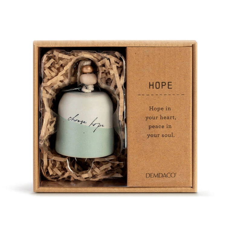 Demdaco Hope Mini Inspired Bell, 2.5" 5 Demdaco Hope Mini Inspired Bell, 2.5" - Image 3