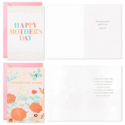 Hallmark Illustrated Floral Assorted Mother's Day Cards, Pack Of 36 10 Hallmark Illustrated Floral Assorted Mother's Day Cards, Pack Of 36 -Fashion Accessories Store Illustrated Floral Mothers Day Cards Assortment 5MAY1000 02