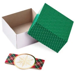 Hallmark Joy To You 3-Pack Christmas Gift Boxes, Assorted Sizes And Designs -Fashion Accessories Store Joy to You Assorted Christmas Gift Boxes 55XBC1128 04