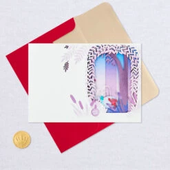 Hallmark Disney The Little Mermaid 3D Pop-Up Musical Valentine's Day Card With Light -Fashion Accessories Store Kiss the Girl PopUp Music Light Valentines Day Card 1099VAY9992 05