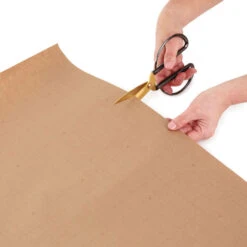 Hallmark Kraft Assorted 4-Pack Christmas Wrapping Paper, 88 Sq. Ft. -Fashion Accessories Store Kraft Christmas Wrapping Paper for Kids JXW1085 07