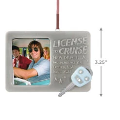 Hallmark License To Cruise 2023 Metal Photo Frame Ornament 10 Hallmark License To Cruise 2023 Metal Photo Frame Ornament -Fashion Accessories Store License to Cruise Picture Frame Keepsake Ornament 1599QHX3019 03