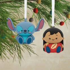Fashion Accessories Store -Fashion Accessories Store Lilo and Stitch Christmas Ornaments 3HCM2403 02