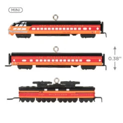 Hallmark Mini Lionel® Milwaukee Road EP-2 Passenger Ornaments, Set Of 3 -Fashion Accessories Store Lionel Trains Milwaukee Road Cars Keepsake Ornaments 2299QXM9287 03