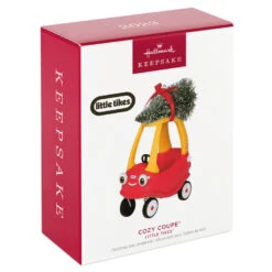 Hallmark Little Tikes® Cozy Coupe® Ornament -Fashion Accessories Store Little Tikes Cozy Coupe Keepsake Ornament 1899QXI7439 04