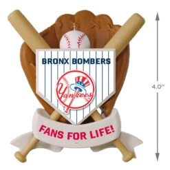 MLB Baseball Personalized Ornament, Yankees™ -Fashion Accessories Store MLB Baseball Personalized Ornament Yankees 2499QHE1913B106 04