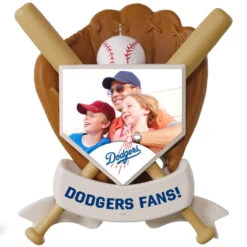 MLB Baseball Personalized Photo Ornament, Dodgers™