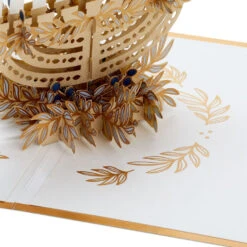 Hallmark Season Full Of Light 3D Pop-Up Hanukkah Card -Fashion Accessories Store Menorah 3D PopUp Hanukkah Card 5XXH1003 04