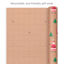 Hallmark Merry Kraft Prints 3-Pack Christmas Wrapping Paper, 90 Sq. Ft. 17 Hallmark Merry Kraft Prints 3-Pack Christmas Wrapping Paper, 90 Sq. Ft. -Fashion Accessories Store Merry Kraft Prints 3Pack Christmas Wrapping Paper 5JXW1050 08