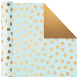 Hallmark Metallic Shimmer 3-Pack Reversible Wrapping Paper, 120 Sq. Ft. Total -Fashion Accessories Store Metallic Shimmer 3Pack Reversible Wrapping Paper 5EWR2435 06