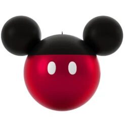 Hallmark Disney Mickey Mouse Ears Silhouette Personalized Photo Ornament -Fashion Accessories Store Mickey Mouse Ears Shape Personalized Photo Ornament 2499QHE1962B3 06