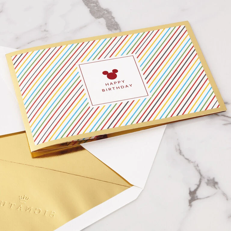 Hallmark Disney Mickey Mouse Cake 3D Pop-Up Birthday Card 7 Hallmark Disney Mickey Mouse Cake 3D Pop-Up Birthday Card - Image 5