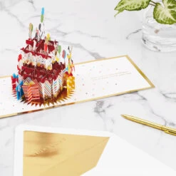 Hallmark Disney Mickey Mouse Cake 3D Pop-Up Birthday Card 15 Hallmark Disney Mickey Mouse Cake 3D Pop-Up Birthday Card -Fashion Accessories Store Mickey Mouse and Pluto Cake 3D PopUp Birthday Card 1499LAD2724 06