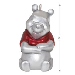 Hallmark Disney 100 Years Of Wonder Classic Characters Ornaments, Set Of 4 -Fashion Accessories Store Mickey Pooh Simba Stitch Keepsake Ornaments 5499QXD6767 03