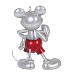 Hallmark Disney 100 Years Of Wonder Classic Characters Ornaments, Set Of 4 -Fashion Accessories Store Mickey Pooh Simba Stitch Keepsake Ornaments 5499QXD6767 11