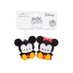 Better Together Disney Mickey And Minnie Magnetic Hallmark Ornaments, Set Of 2 -Fashion Accessories Store Mickey and Minnie Christmas Ornaments 3HCM2402 04