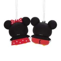 Better Together Disney Mickey And Minnie Magnetic Hallmark Ornaments, Set Of 2 -Fashion Accessories Store Mickey and Minnie Christmas Ornaments 3HCM2402 06