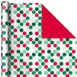 Hallmark Mod Holiday 3-Pack Reversible Wrapping Paper Assortment, 120 Sq. Ft. -Fashion Accessories Store Mod Holiday Assorted Reversible Wrapping Paper 5JXW1072 04