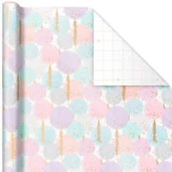 Hallmark Modern Muted 3-Pack Wrapping Paper, 55 Sq. Ft. Total -Fashion Accessories Store Modern Muted 3Pack Wrapping Paper Rolls 5EWR6369 05