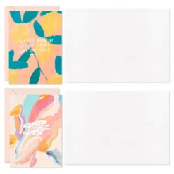 Hallmark Morgan Harper Nichols Booklet Of Assorted Blank Note Cards, Pack Of 12 -Fashion Accessories Store Morgan Harper Nichols Blank Note Cards in Booklet 3SOM1192 04