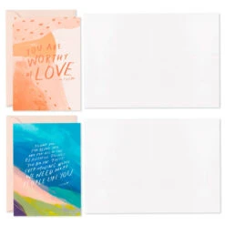 Hallmark Morgan Harper Nichols Booklet Of Assorted Blank Note Cards, Pack Of 12 -Fashion Accessories Store Morgan Harper Nichols Blank Note Cards in Booklet 3SOM1192 06