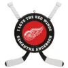 NHL Hockey Personalized Ornament, Detroit Red Wings® -Fashion Accessories Store NHLHockey Personalized Ornament Detroit Red Wings 2499QHE1925B10 01