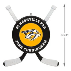 NHL Hockey Personalized Ornament, Nashville Predators® 10 NHL Hockey Personalized Ornament, Nashville Predators® -Fashion Accessories Store NHLHockey Personalized Ornament Nashville Predators 2499QHE1925B15 03