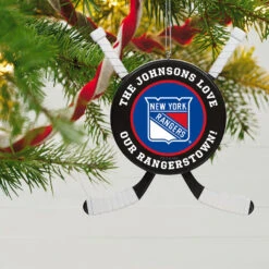 NHL Hockey Personalized Ornament, New York Rangers® -Fashion Accessories Store NHLHockey Personalized Ornament New York Rangers 2499QHE1925B11 02
