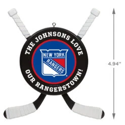 NHL Hockey Personalized Ornament, New York Rangers® -Fashion Accessories Store NHLHockey Personalized Ornament New York Rangers 2499QHE1925B11 03
