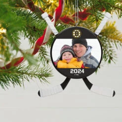 NHL Hockey Personalized Photo Ornament, Boston Bruins® -Fashion Accessories Store NHLHockey Personalized Photo Ornament Boston Bruins 2499QHE1925B8 02
