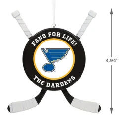 NHL Hockey Personalized Ornament, St. Louis Blues® 10 NHL Hockey Personalized Ornament, St. Louis Blues® -Fashion Accessories Store NHLSt. Louis Blues Hockey Personalized Ornament 2499QHE1925B16 03