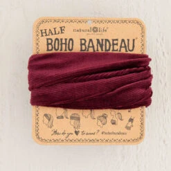 Natural Life Wine Corduroy Boho Bandeau