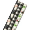 Hallmark Old-Fashioned Christmas 3-Pack Wrapping Paper, 120 Sq. Ft. -Fashion Accessories Store OldFashioned Christmas 3Pack Wrapping Paper 5JXW1077 01