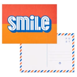 Hallmark Keep It Sunny Postcards, Book Of 10 -Fashion Accessories Store Orange and Blue Keep It Sunny Postcards 1SOM3857 07