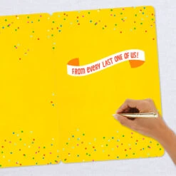 Hallmark 16" Party Cats And Dogs Jumbo Birthday Card From All -Fashion Accessories Store Party Cats Dogs Birthday Card From Us 1299CBG3004 06