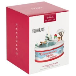Hallmark The Peanuts® Gang Christmastime Is Here Musical Ornament With Motion -Fashion Accessories Store Peanuts Gang Ice Skating Keepsake Ornament 3999QXI7037 04
