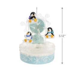 Hallmark Playful Penguins On Ferris Wheel Musical Ornament With Light And Motion -Fashion Accessories Store Penguins on Ferris Wheel Keepsake Ornament 4499QGO2679 03