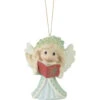 Precious Moments Wishing You Joyful Sounds Of The Season Ornament, 3.5" -Fashion Accessories Store Precious Moments Angel Singing Christmas Ornament 231018 01