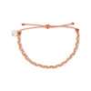 Pura Vida Mini Braided Warm Shoreline Bracelet -Fashion Accessories Store Pura Vida Orange and White Braided Bracelet 10BRXX1196WARM 01