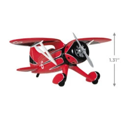 Hallmark Sky's The Limit Bulldog Racer Ornament -Fashion Accessories Store Red Black White Airplane Keepsake Ornament 1999QXR8169 03