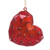 Signature Heart Metal Hallmark Ornament -Fashion Accessories Store Signature Heart Metal Christmas Ornament 1HDL2172 01