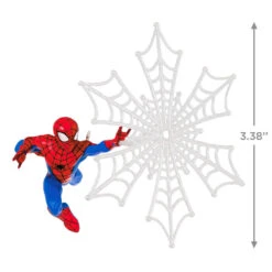 Hallmark Marvel Spider-Man Spidey Spins A Snowflake Ornament -Fashion Accessories Store Spiderman Snowflake Keepsake Ornament 1999QXI7467 03