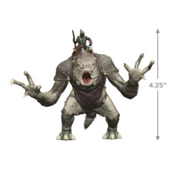 Hallmark Star Wars: The Book Of Boba Fett™ Riding Into The Battle Ornament 10 Hallmark Star Wars: The Book Of Boba Fett™ Riding Into The Battle Ornament -Fashion Accessories Store Star Wars Boba Fett on Rancor Keepsake Ornament 2499QXI7087 03