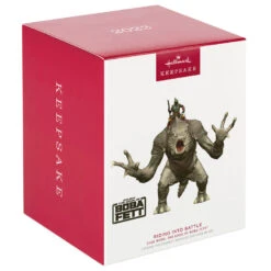 Hallmark Star Wars: The Book Of Boba Fett™ Riding Into The Battle Ornament 11 Hallmark Star Wars: The Book Of Boba Fett™ Riding Into The Battle Ornament -Fashion Accessories Store Star Wars Boba Fett on Rancor Keepsake Ornament 2499QXI7087 04