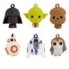 Mini Star Wars™ Shatterproof Hallmark Ornaments, Set Of 6 -Fashion Accessories Store Star Wars Characters Miniature Christmas Ornaments Set of 6 2HCM6129 01