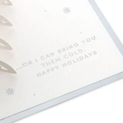 Hallmark Star Wars: The Mandalorian™ Grogu™ Warm Wishes 3D Pop-Up Holiday Card -Fashion Accessories Store Star Wars The Mandalorian Grogu 3D PopUp Holiday Card 1499XXH9985 03