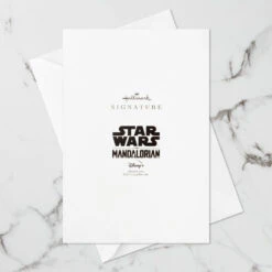 Hallmark Star Wars: The Mandalorian™ Grogu™ Warm Wishes 3D Pop-Up Holiday Card -Fashion Accessories Store Star Wars The Mandalorian Grogu 3D PopUp Holiday Card 1499XXH9985 09